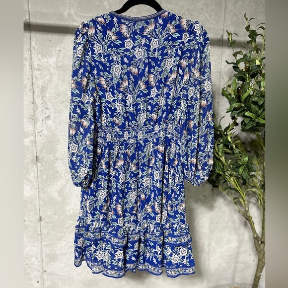Max Studio Blue Floral Mini Dress - Picture 9 of 9